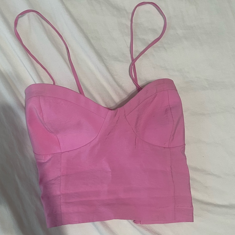 Zara Pink Women's Blouse
